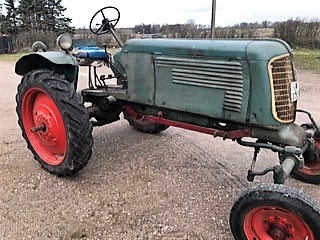 Veterantraktor - Oliver - 20, Row Crop. Fotogen. 6 v. Laddning behöver översyn. Varit med på ett ant...